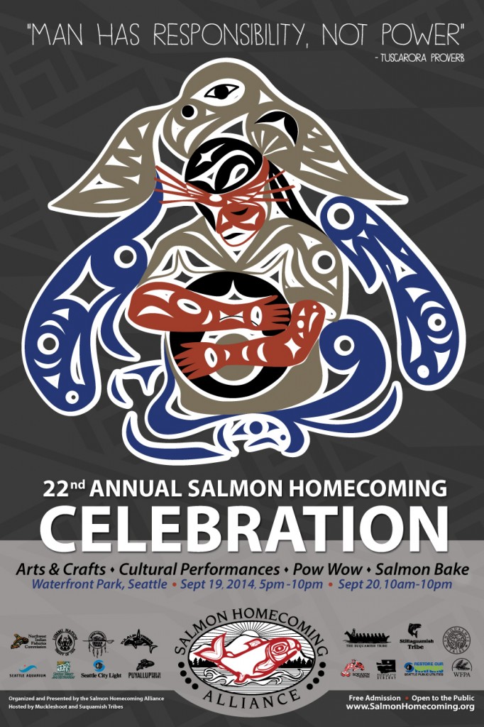 2014 Salmon Homecoming Celebration Poster