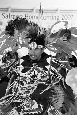 Salmon Homecoming Dancer - photo by Jon Rowley (flickr:oysters4me) Photo by Jon Rowley