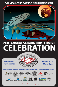 2012 Salmon Homecoming Poster