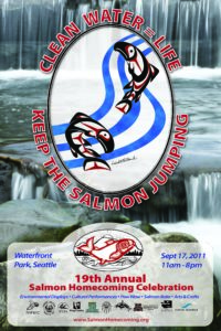 Salmon Homecoming 2011 event poster